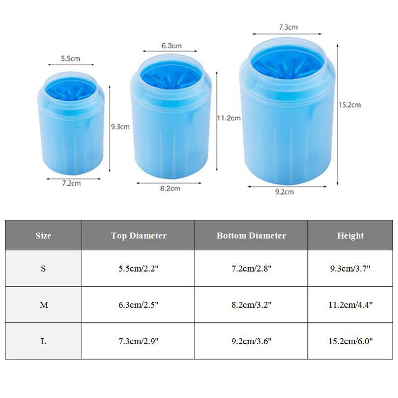 ScrubBrush- Dog Paw Cleaner