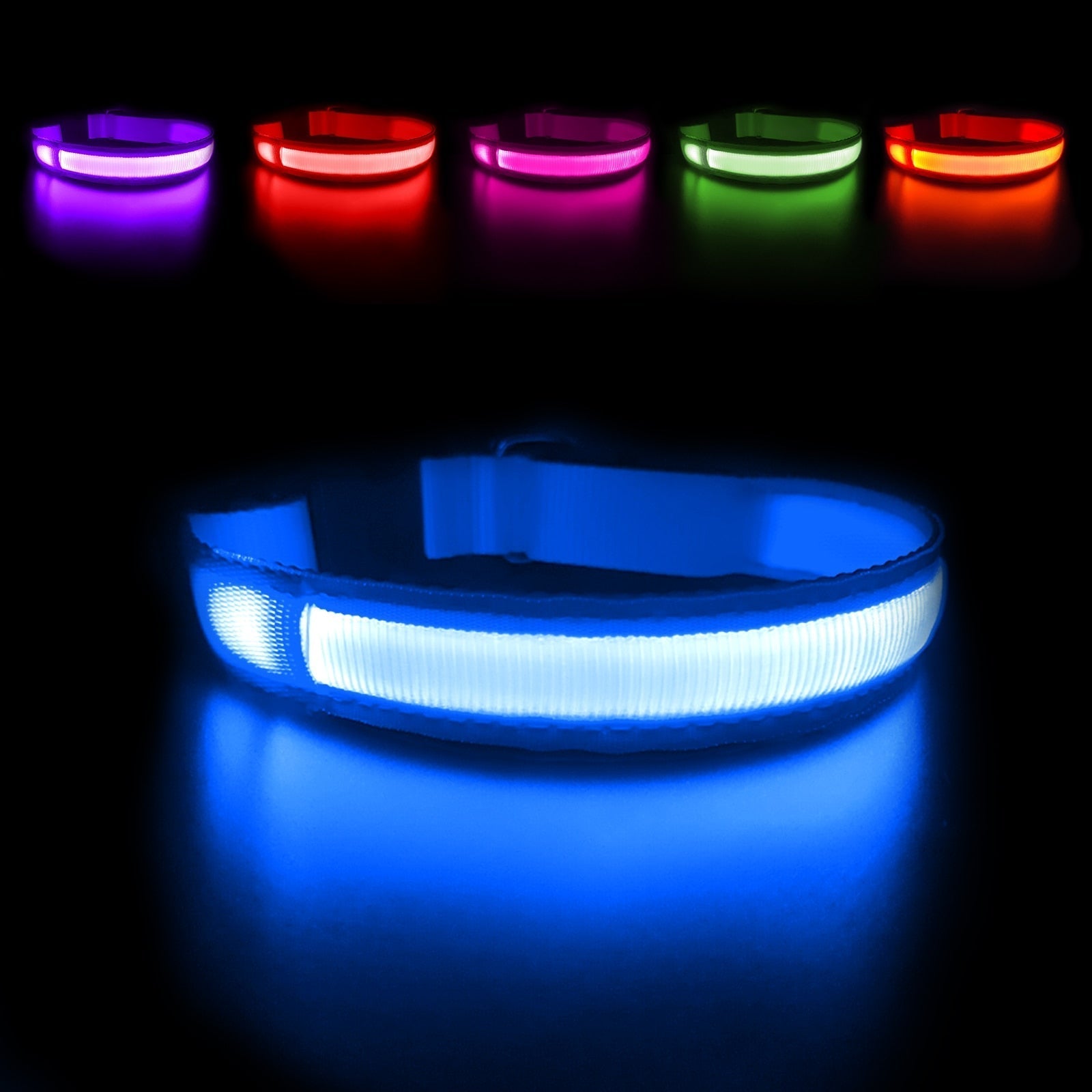Luminous LED Light Dog Collar