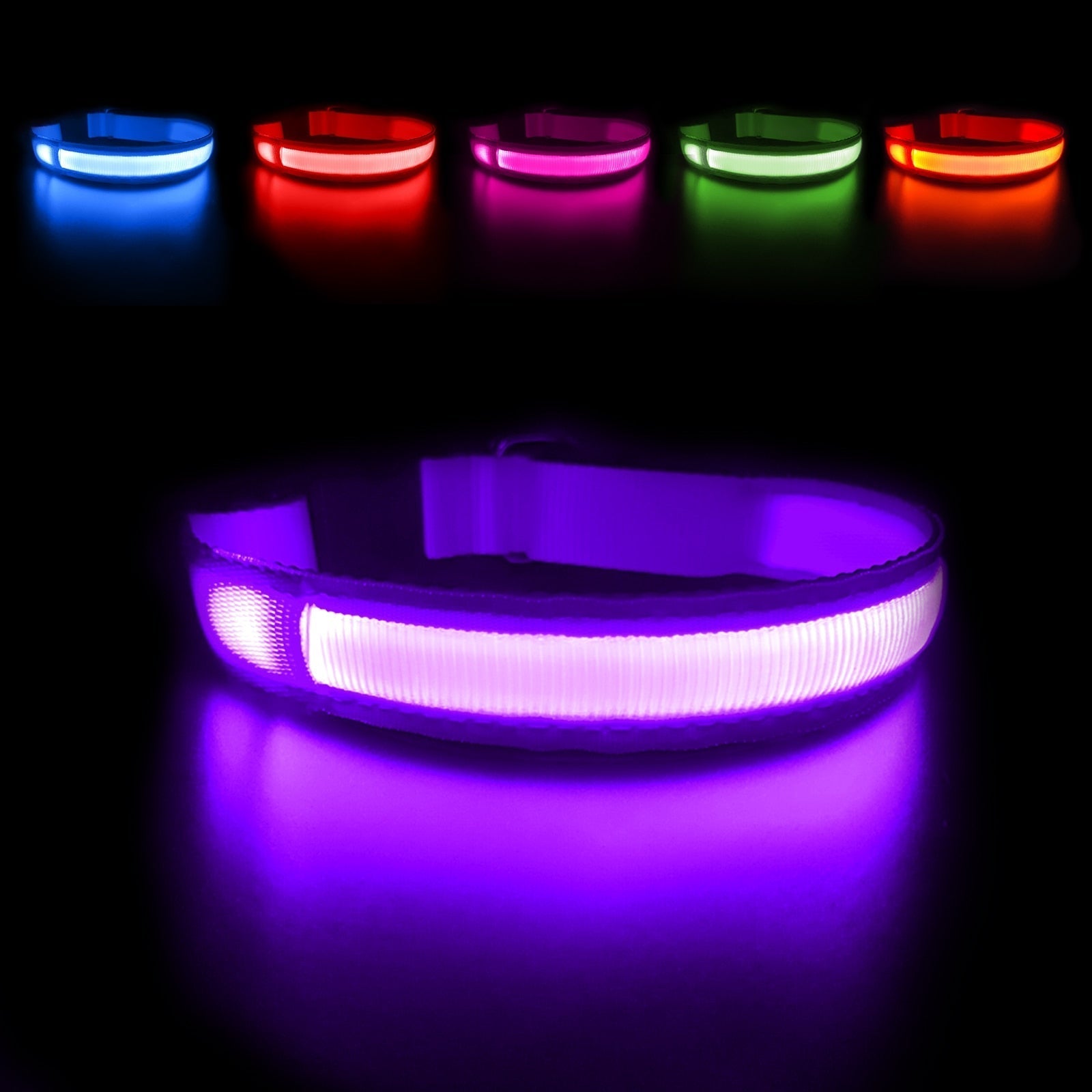 Luminous LED Light Dog Collar