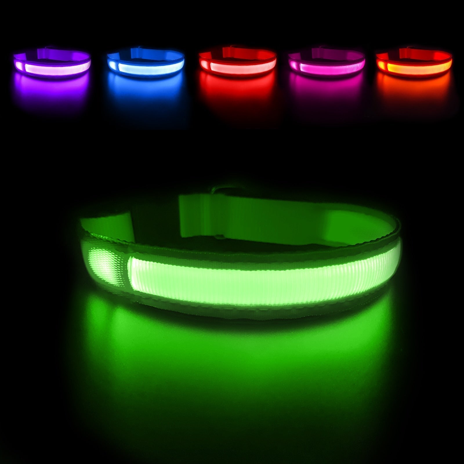 Luminous LED Light Dog Collar
