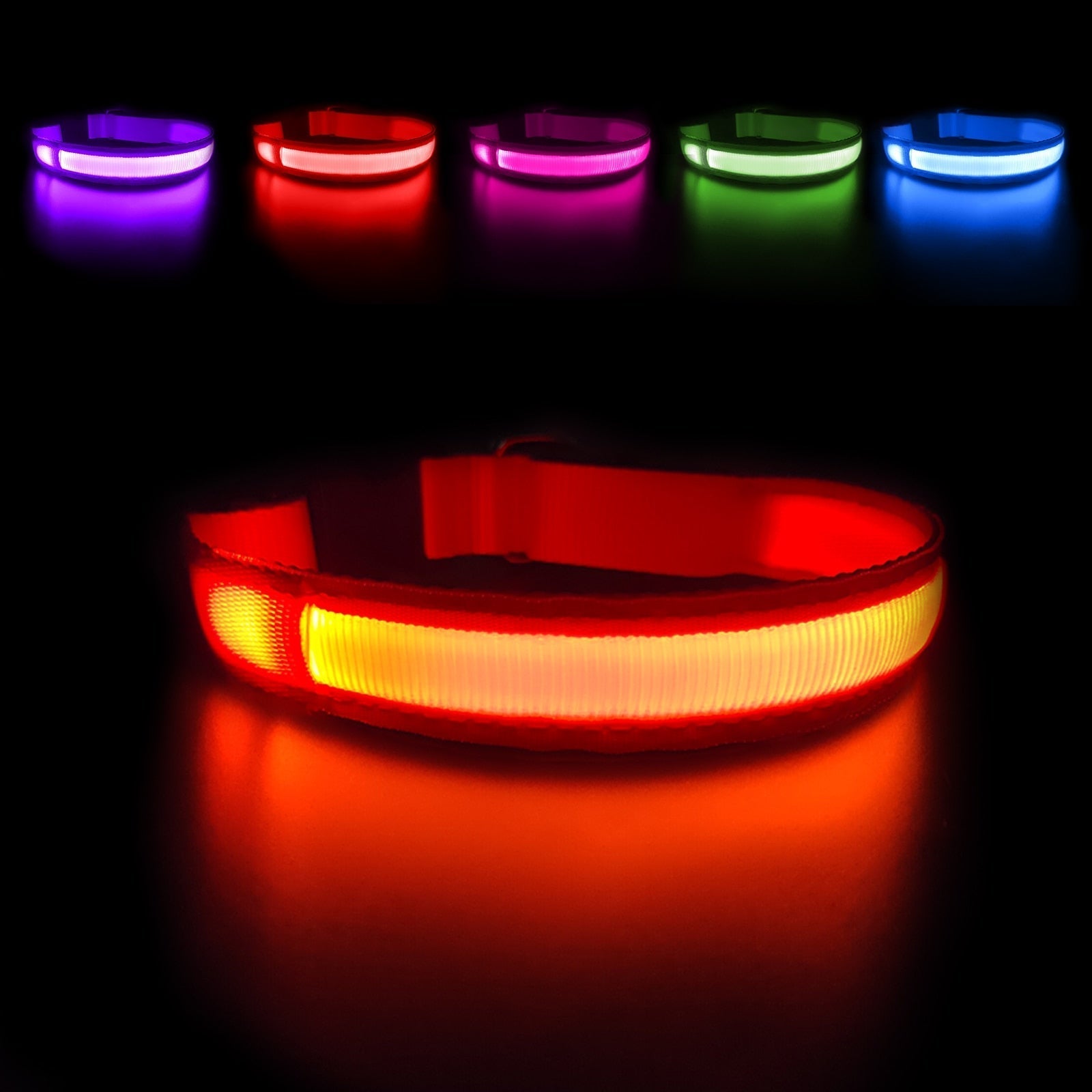 Luminous LED Light Dog Collar