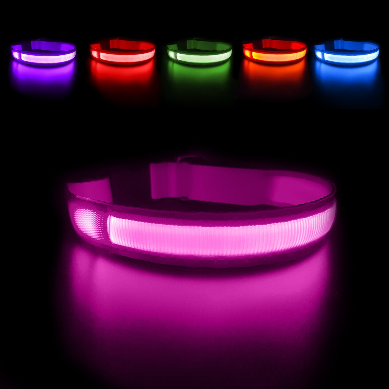 Luminous LED Light Dog Collar