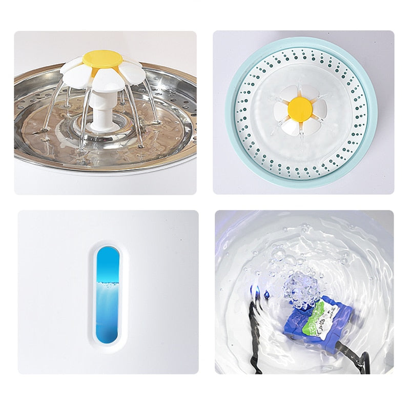 RehydroPet - LED Pet Water Fountain