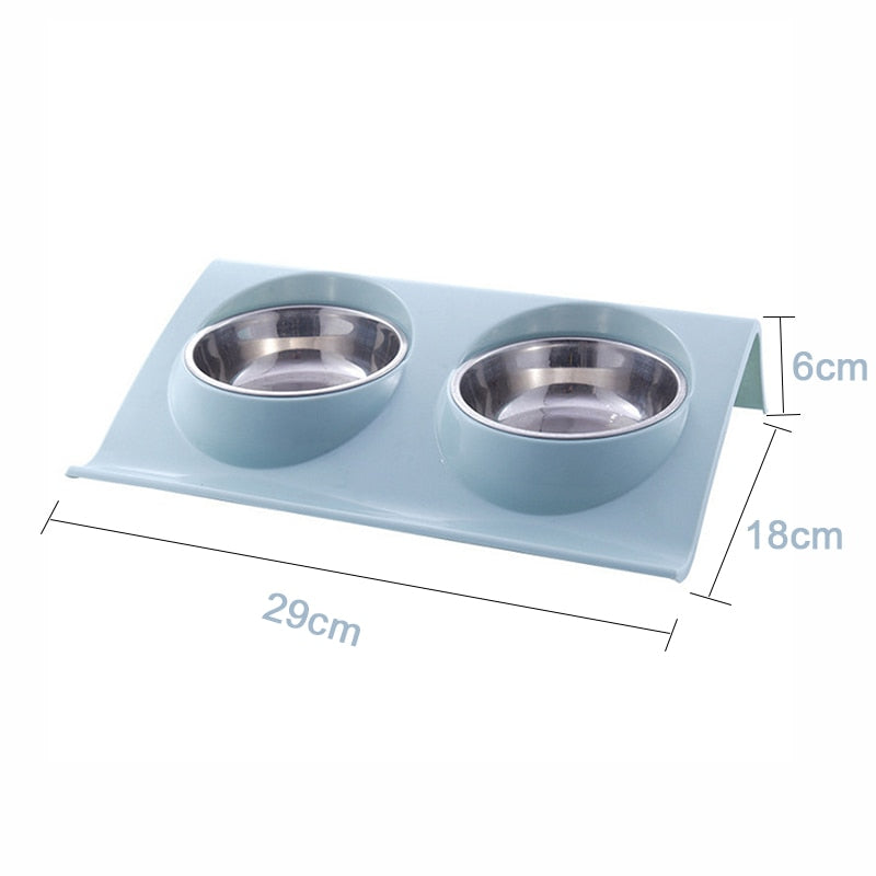 Double Elevated Adjustable Pet Feeder